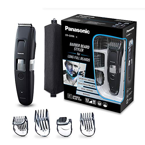Panasonic Bartschneider ER-GB96 mit kammförmigem Klingendesign, mit 58 Schnittlängen, Bart-Trimmer